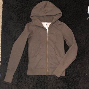 Lulu lemon athletic jacket, olive green